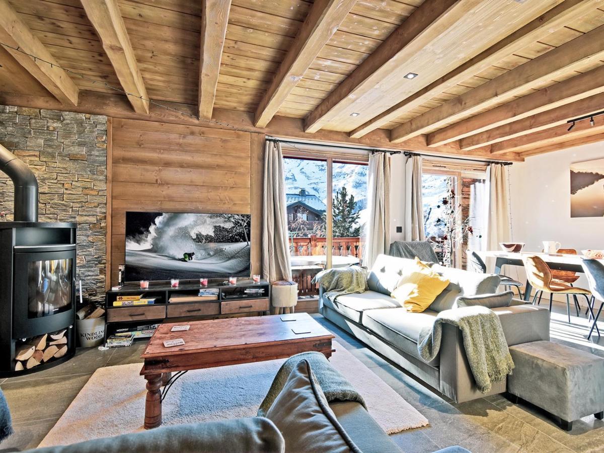 Вилла Chalet Familial Aux Menuires, Sauna, Parking, Proche Pistes De Ski - Fr-1-613B-12 Сен-Мартен-де-Бельвиль Экстерьер фото